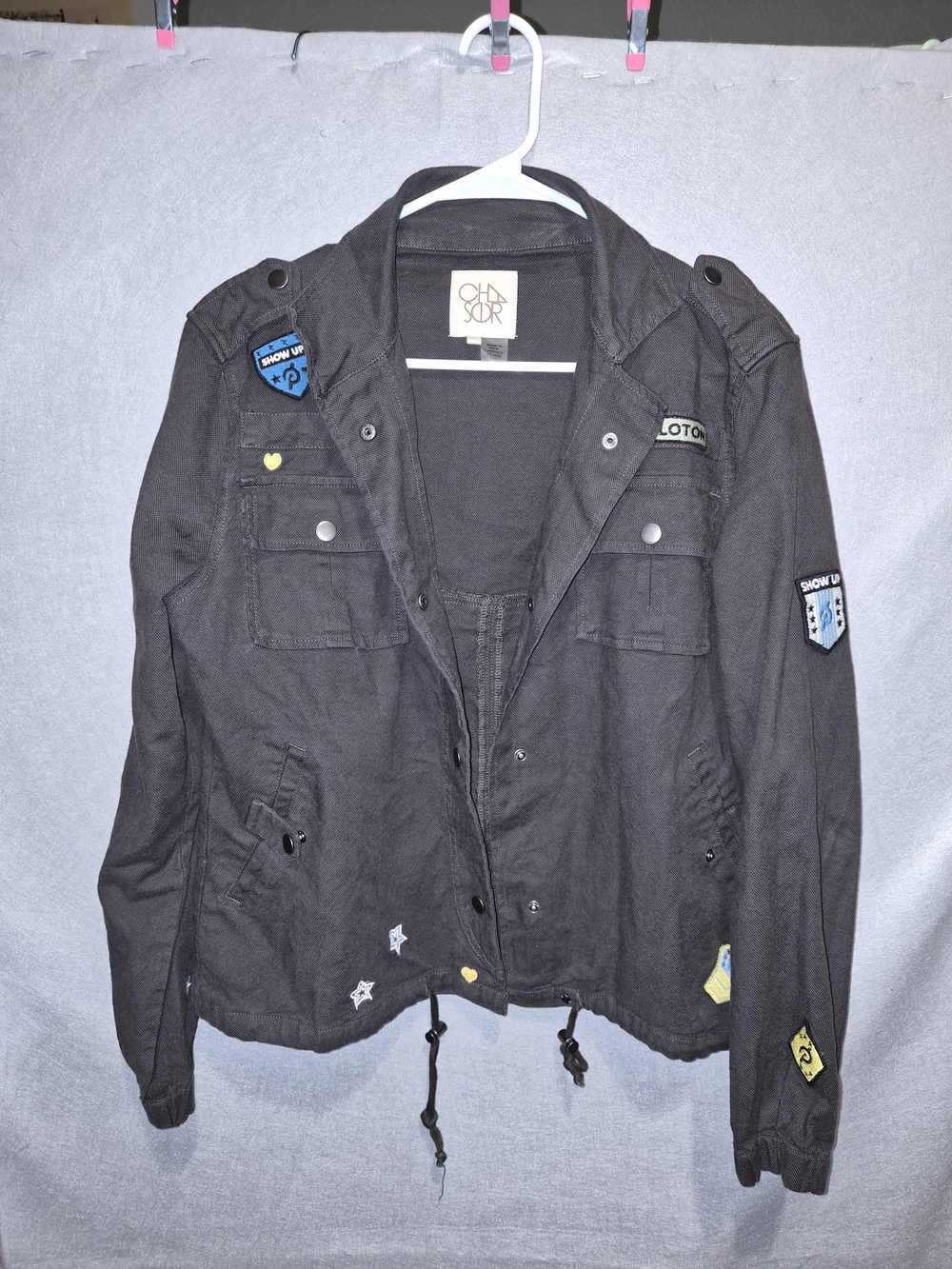 Chaser Peloton Patch Utility Jacket – Size Medium